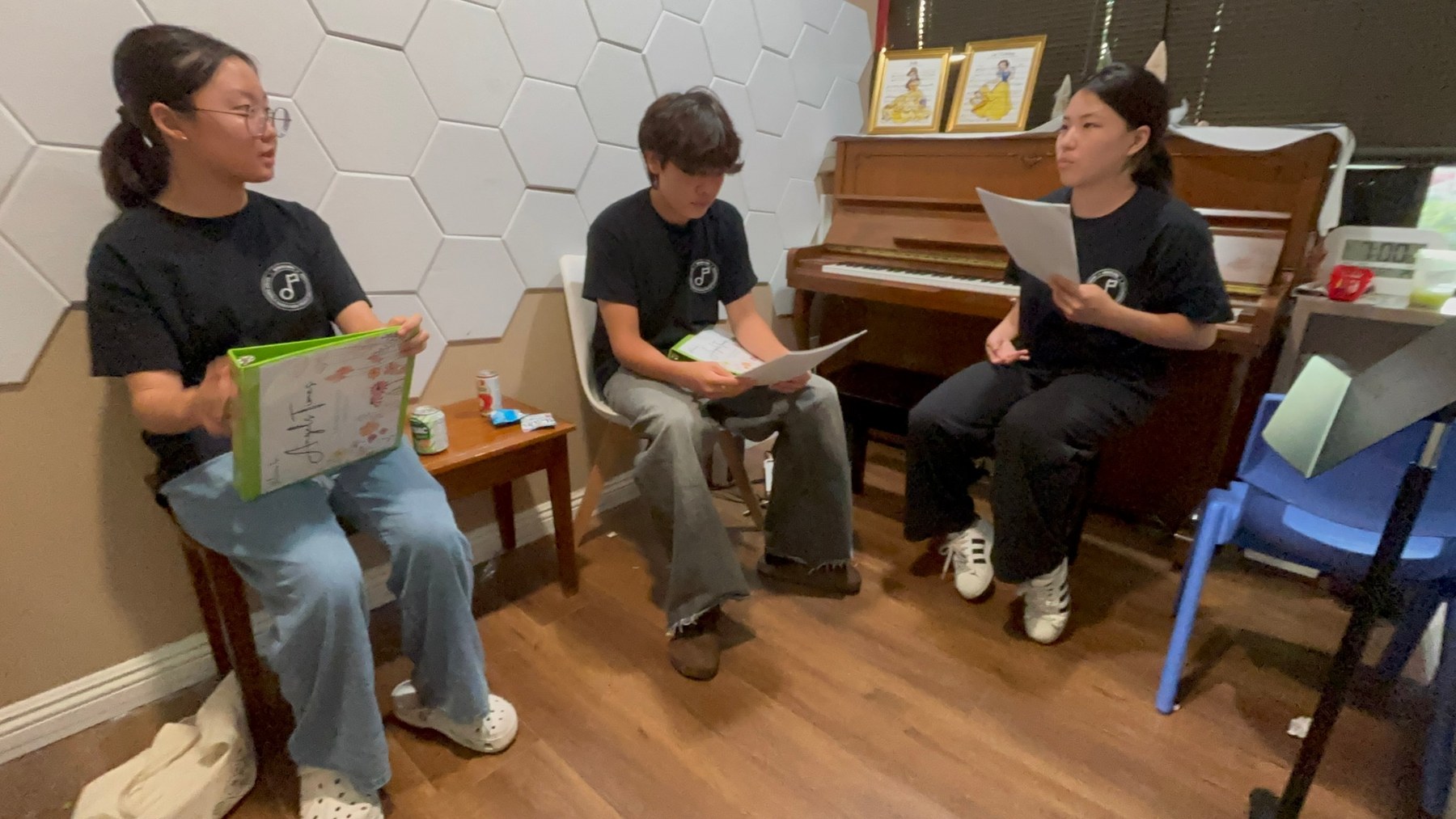 Music Angels Hands planning meeting